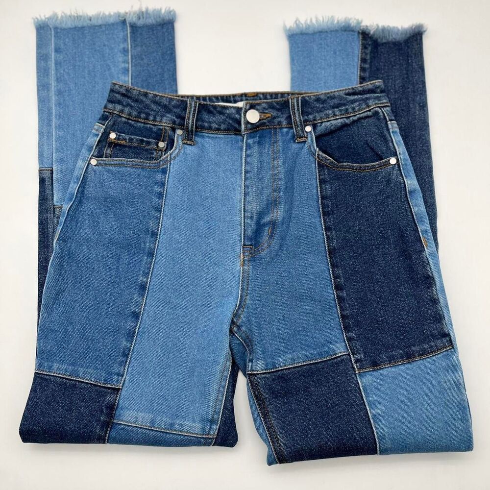 Unbranded Women's Blue and Navy Jeans
